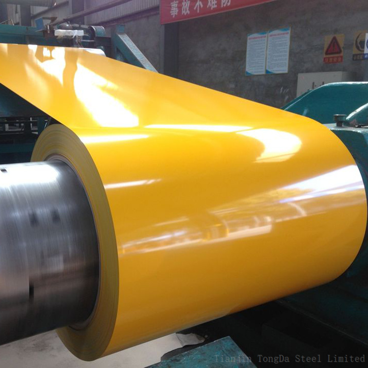 Катушка из оцинкованной стали с полимерным покрытием